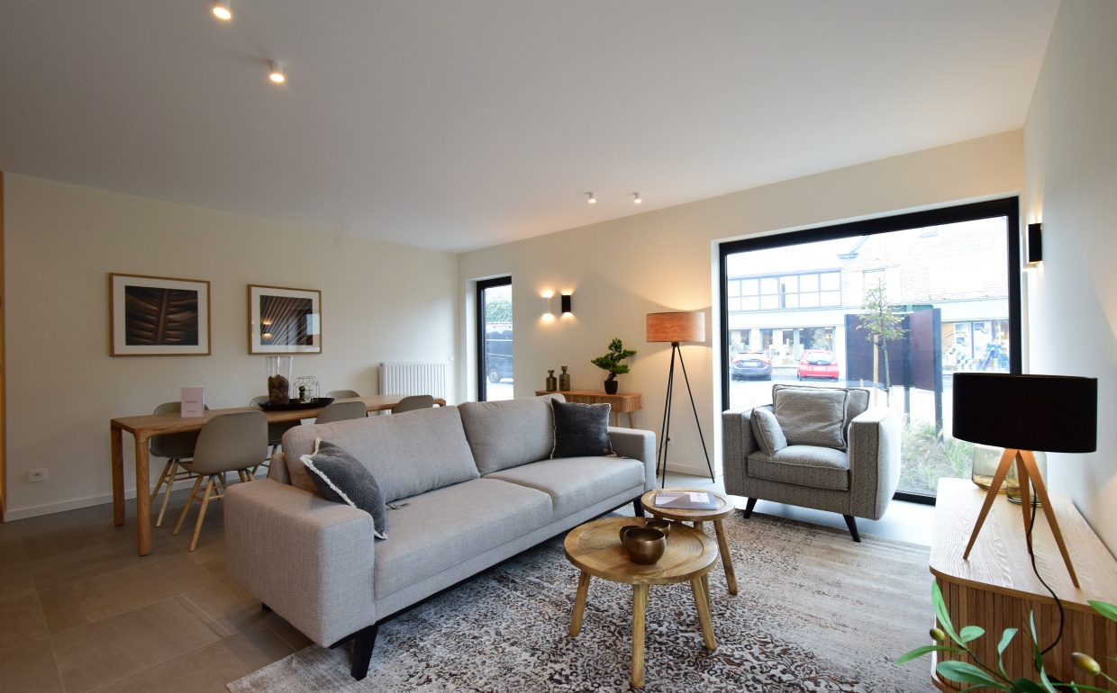 modelinrichting kijkappartement, gehuurd interieur, casanova vastgoedstyling, huur een interieur, styling van een kijkappartement, immo oostvlaanderen, luxe interieur huren